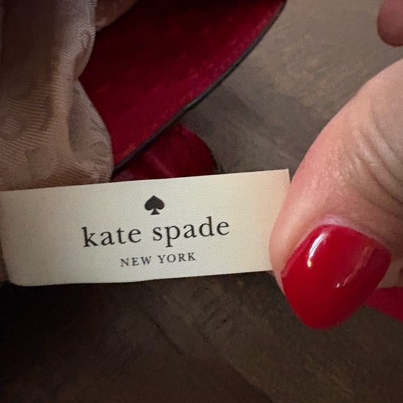 Kate Spade Charm City Ostrich Provence Satchel – Red – Bow Detail – Leather - Picture 6 of 8